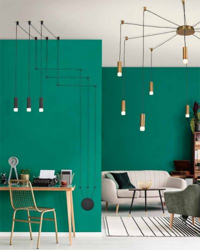 Світильник Azzardo AZ3457 Ziko G9 antique 3 meters alt 1