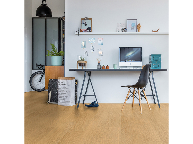 Вінілова підлога Quick-Step Pulse Click PUCL40098 Pure honey oak