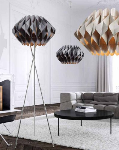 Торшер AZzardo Ruben Floor AZ2405 grey alt 1