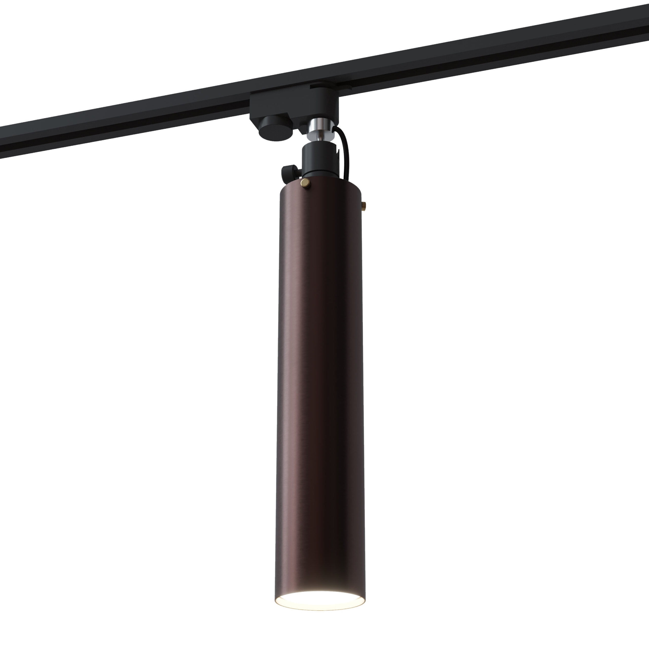 Точковий трековий спот TR 3 латунний, арт. 25500 - Коричневий