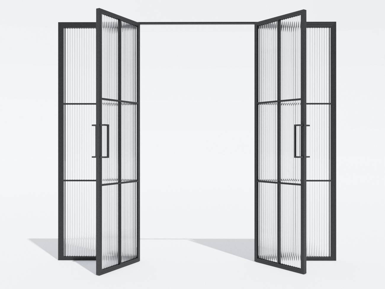 Міжкімнатна перегородка Svarg з двома дверцятами