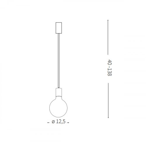 Підвісний світильник Ideal Lux HUGO SP1 139685 alt 1