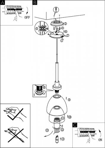 Люстра EGLO Acento 90365 alt 1