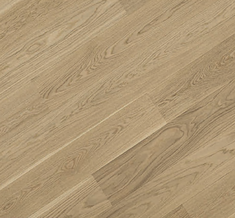 Паркетная доска Befag 1-пол. Дуб Nordic Oslo 2-ст. фаска бел. лак alt 0