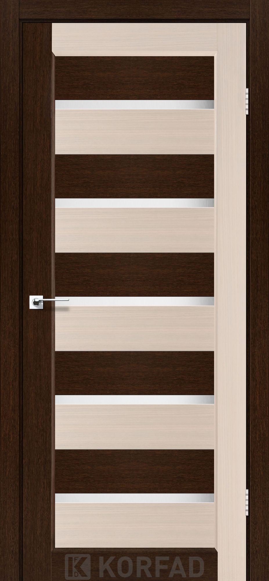 Двері міжкімнатні KORFAD, Porto Combi Colore PC-05