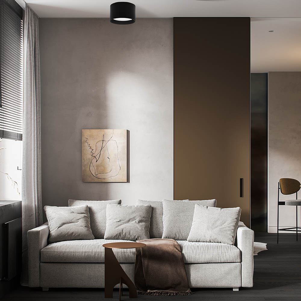 Точковий світильник Skarlat D519A-LED 5W BK 3000K alt 3