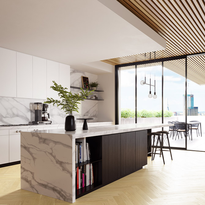 Паркетна дошка ESTA PARKET Дуб AB Dazy ялинка екстра матовий лак 14020