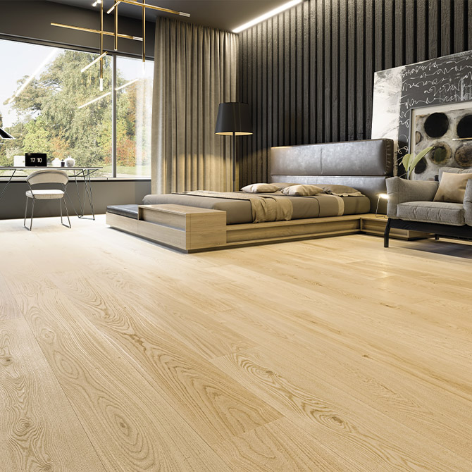 Паркетна дошка ESTA PARKET Дуб ABC Pure Line 1-пол. екстра матовий лак 11158 alt 1