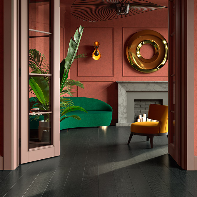 Паркетна дошка ESTA PARKET Ясен Elegant Onyx 1-пол. матовий лак 21078 alt 1