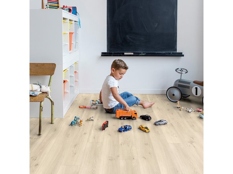 Вінілова підлога Quick-Step Balance Click BACL40017 Drift oak light