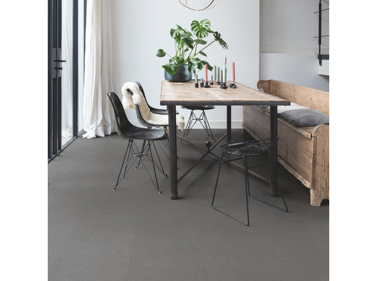 Виниловый пол Quick-Step Ambient Click AMCL40138 Vibrant Medium Grey