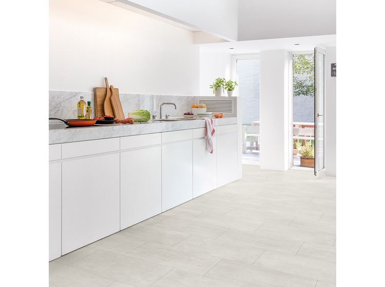 Вінілова підлога Quick-Step Ambient Click AMCL40049 Light concrete alt 2