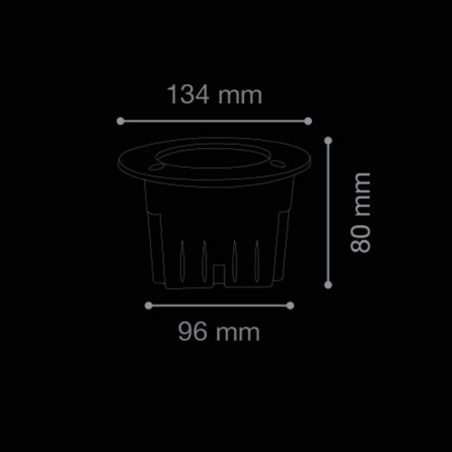 Вуличний світильник Ideal Lux 96551 LETI ROUND alt 1