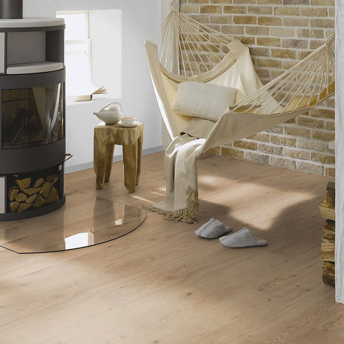 Вінілова підлога TER HURNE RIGID CORC Дуб Дублін корич