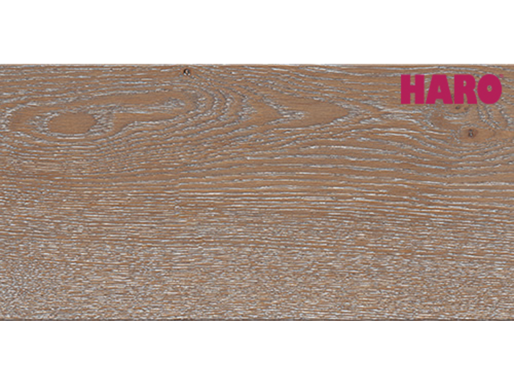 Паркетная доска HARO 527304* Дуб Lava коричневый выбеленный маркант строган. 4V 1-пол natiralin alt 1