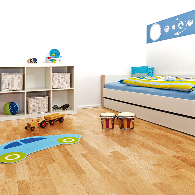 Паркетная доска Befag Дуб Danube Natur 3-пол. лак 504940