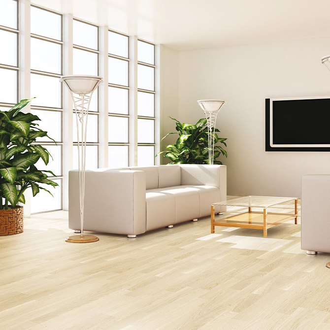 Паркетная доска Befag Дуб Stockholm 3-пол. лак 564401/569017