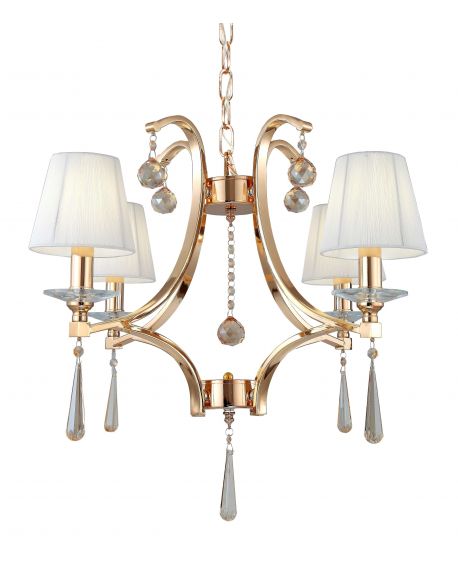 Люстра підвісна Lumina Deco VENISIA W4 LDP 8810-4 (FGD)