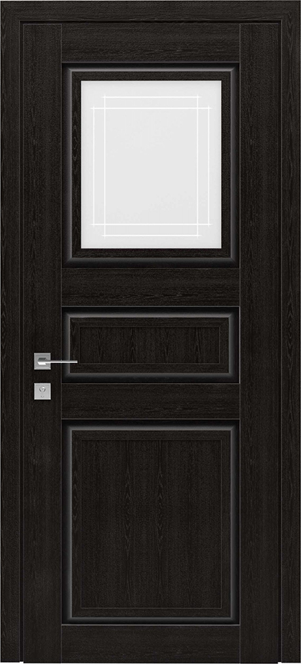 Міжкімнатні двері Rodos Atlantic A004 полустекло