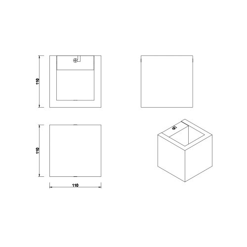 Настінний світильник TRIO BRAD 223710130 alt 2