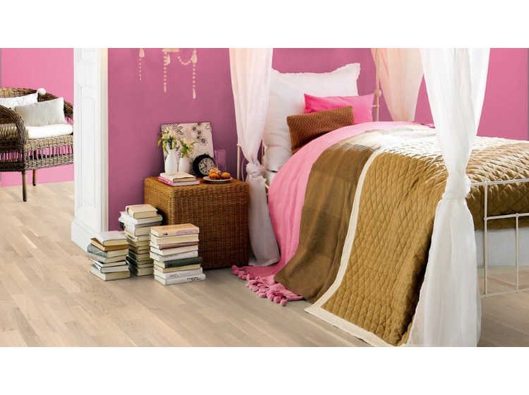 Паркетная доска HARO 528147* Дуб морская соль Тундра 3-пол выбел. браш лак alt 3