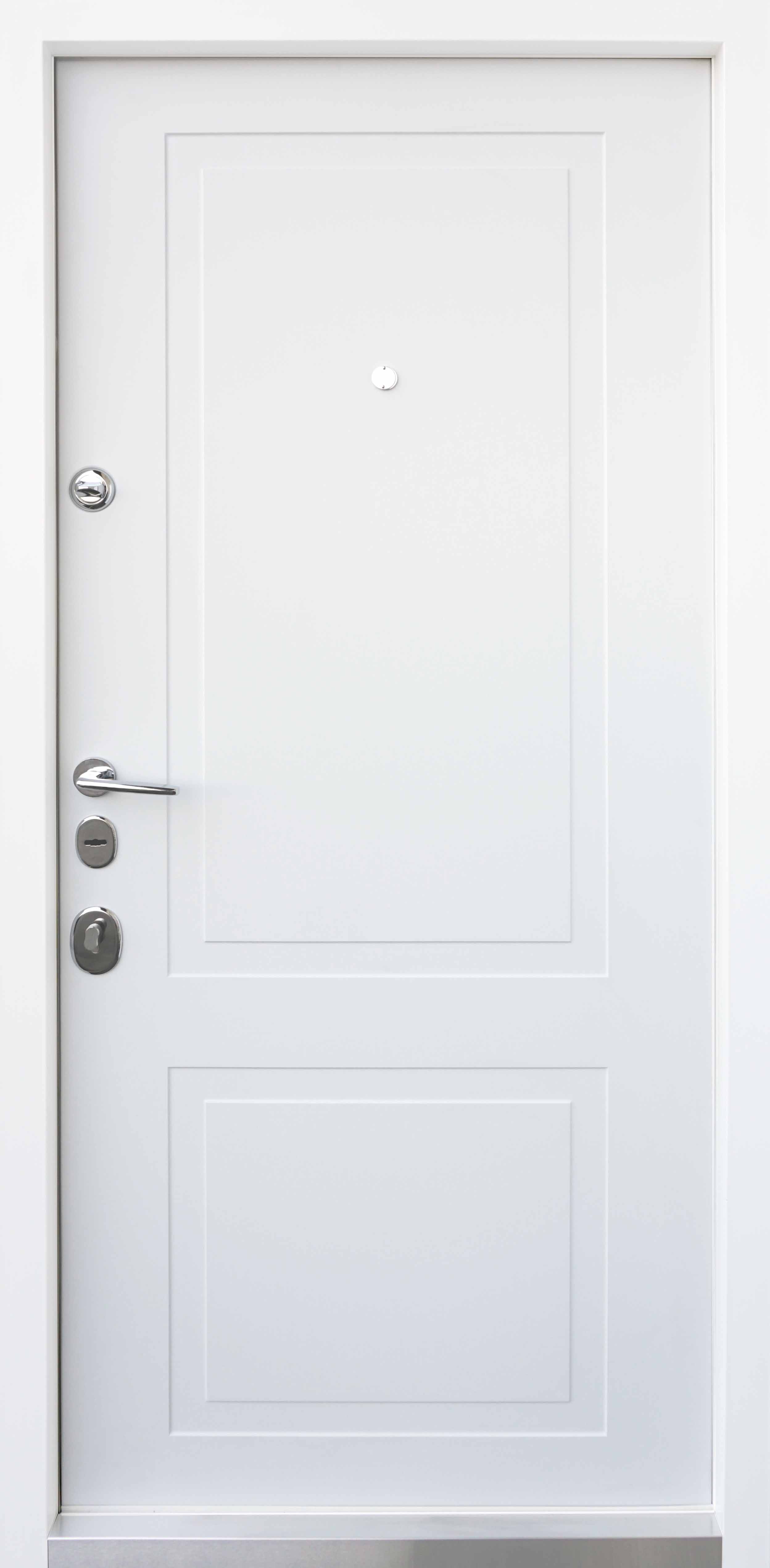 Вхідні двері Qdoors Авангард Тріно Дуб Графіт Білий Супермат alt 1