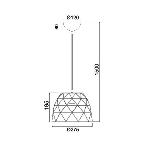 Подвесной светильник TRIO HAVAL R30711032 alt 2