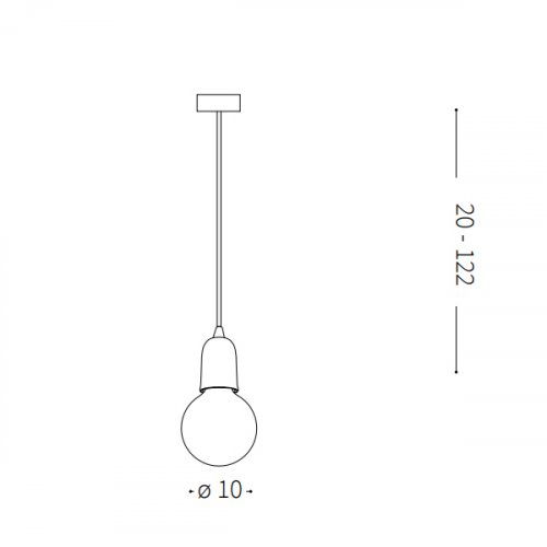 Подвесной светильник Ideal Lux IT SP1 175935 alt 2