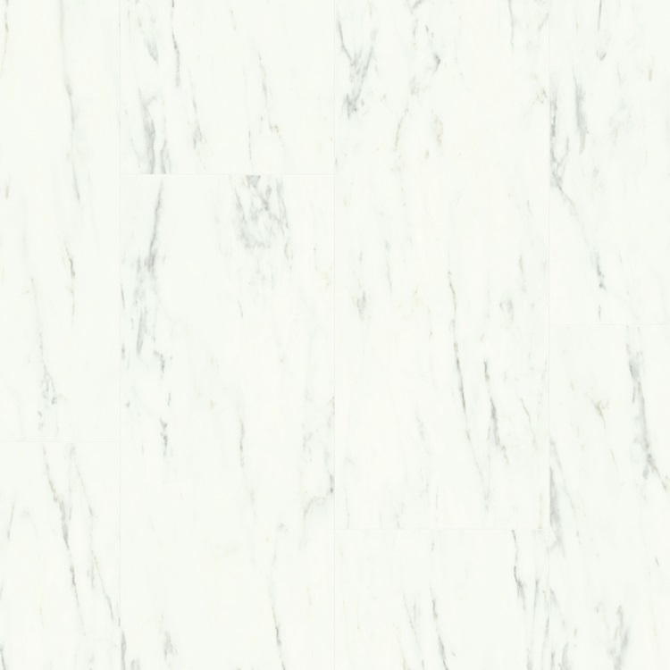 Вінілова підлога Quick-Step Ambient Click AMCL40136 Marble Carrara White