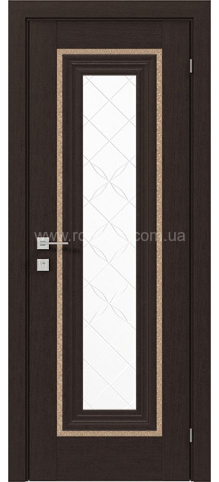 Міжкімнатні двері Rodos Versal Patrizia скло alt 1