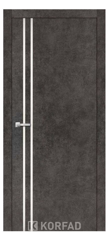 Двері міжкімнатні KORFAD, Aluminium Plato ALP-01 alt 1