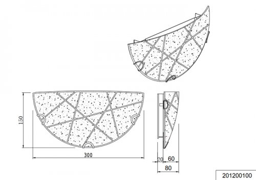 Світильник TRIO 201200100 SANDRINA alt 2
