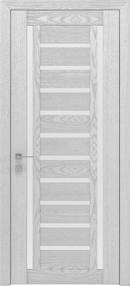 Міжкімнатні двері Rodos Modern Bianca 2 полустекло alt 1