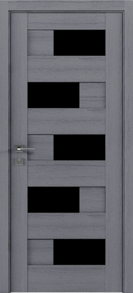 Міжкімнатні двері Rodos Modern Verona полустекло BLK alt 2