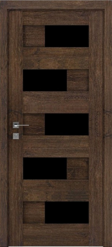 Міжкімнатні двері Rodos Modern Verona полустекло BLK