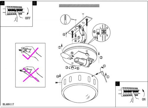 Світильник точковий накладної EGLO 89118 Chiron alt 1