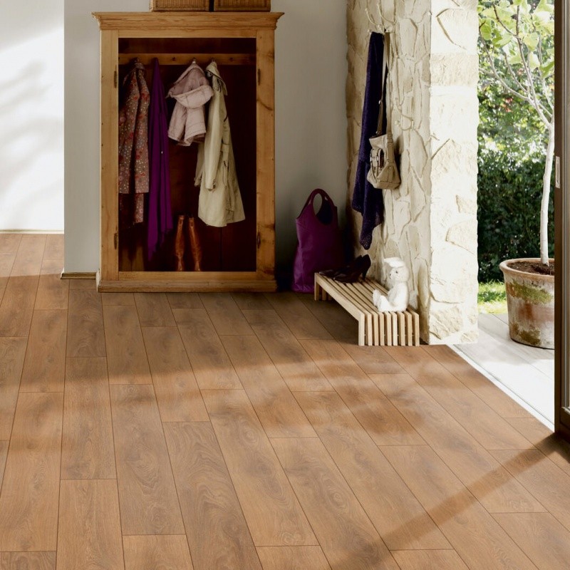 Ламінат Ter Hurne Trend Line 1381 Дуб Жовтень коричневий