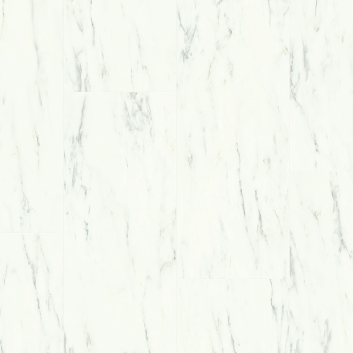 Вінілова підлога Quick-Step Ambient Click AMCL40136 Marble Carrara White