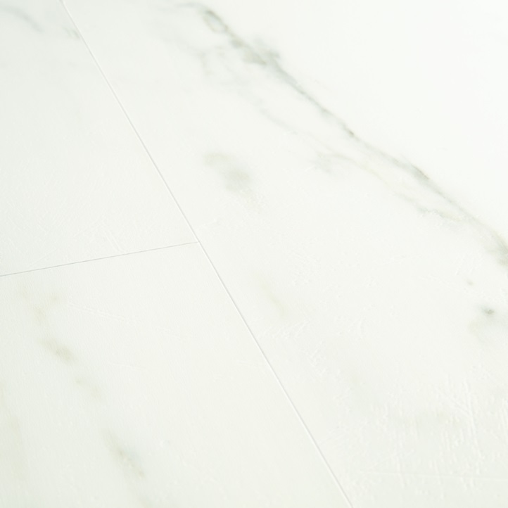 Вінілова підлога Quick-Step Ambient Click AMCL40136 Marble Carrara White