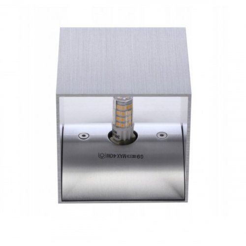 Настенный светильник AZzardo MARS AZ0895 aluminium alt 1