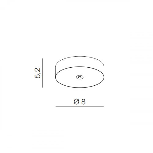 Підстава для світильників Azzardo Ziko AZ3408 black alt 1