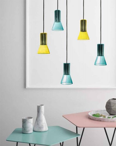 Плафон для світильників Azzardo Ziko Glass AZ3413 yellow alt 1