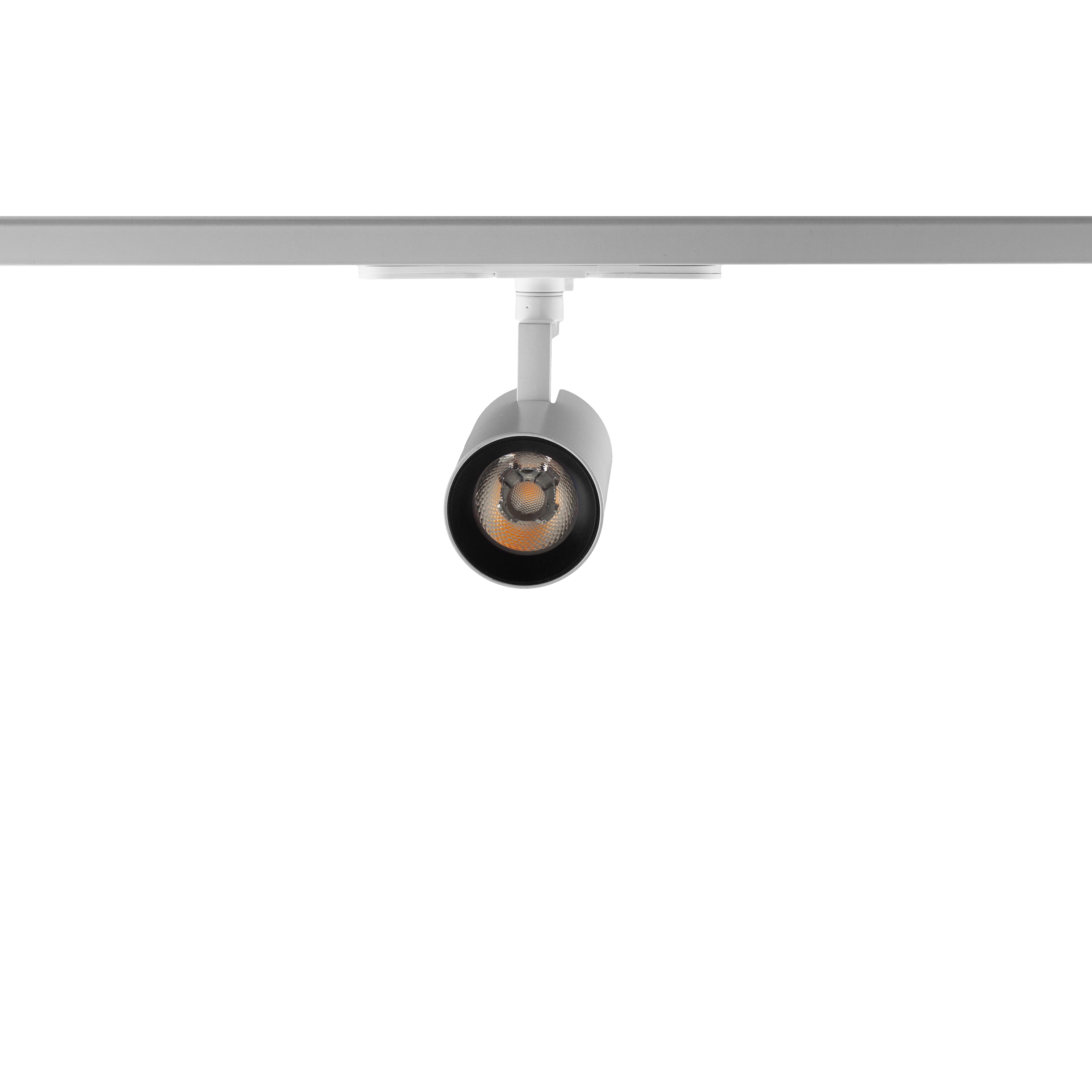 Трековий світильник Skarlat H6204A-COB 7W WH + BK4000K alt 1