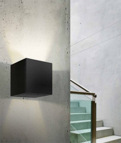 Настенный светильник AZzardo MARS AZ2931 black alt 2