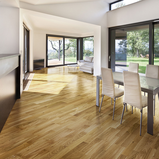 Паркетна дошка Befag Дуб Royal 3-пол. лак 564463/571478/13 alt 0