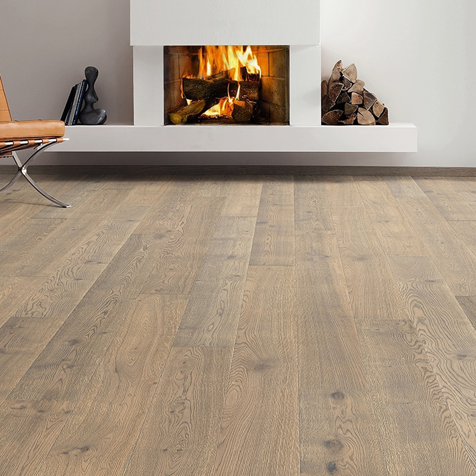 Паркетная доска HARO Дуб Тобакко серый Саваж 1-пол масло 530795 alt 1