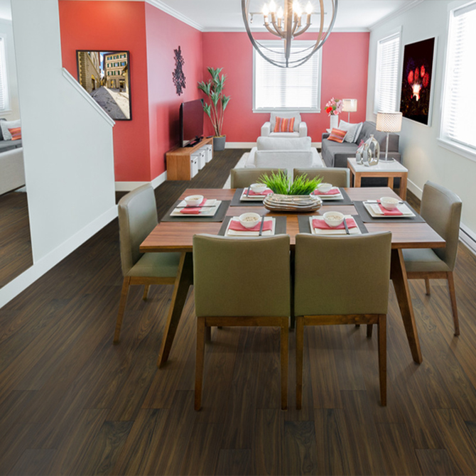 Паркетна дошка Tilo Орех Американський Harmony 1-пол, масло L1039 alt 1