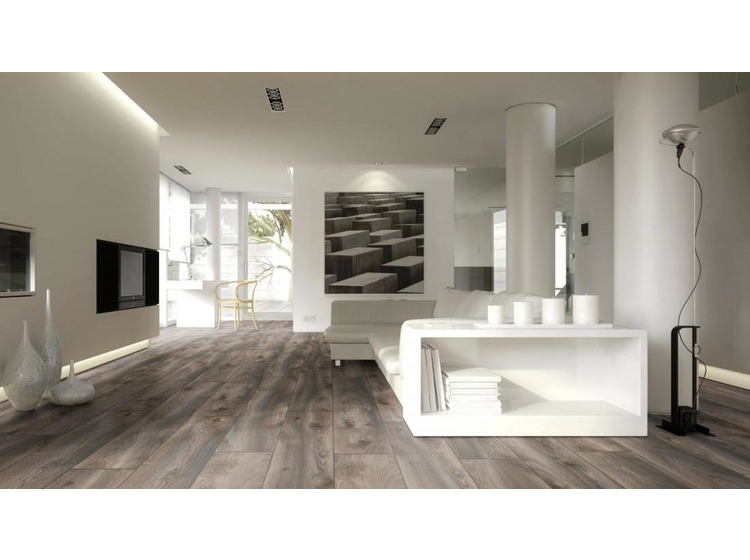 Ламінат My Floor Residence ML1011 Дуб Макро Сірий