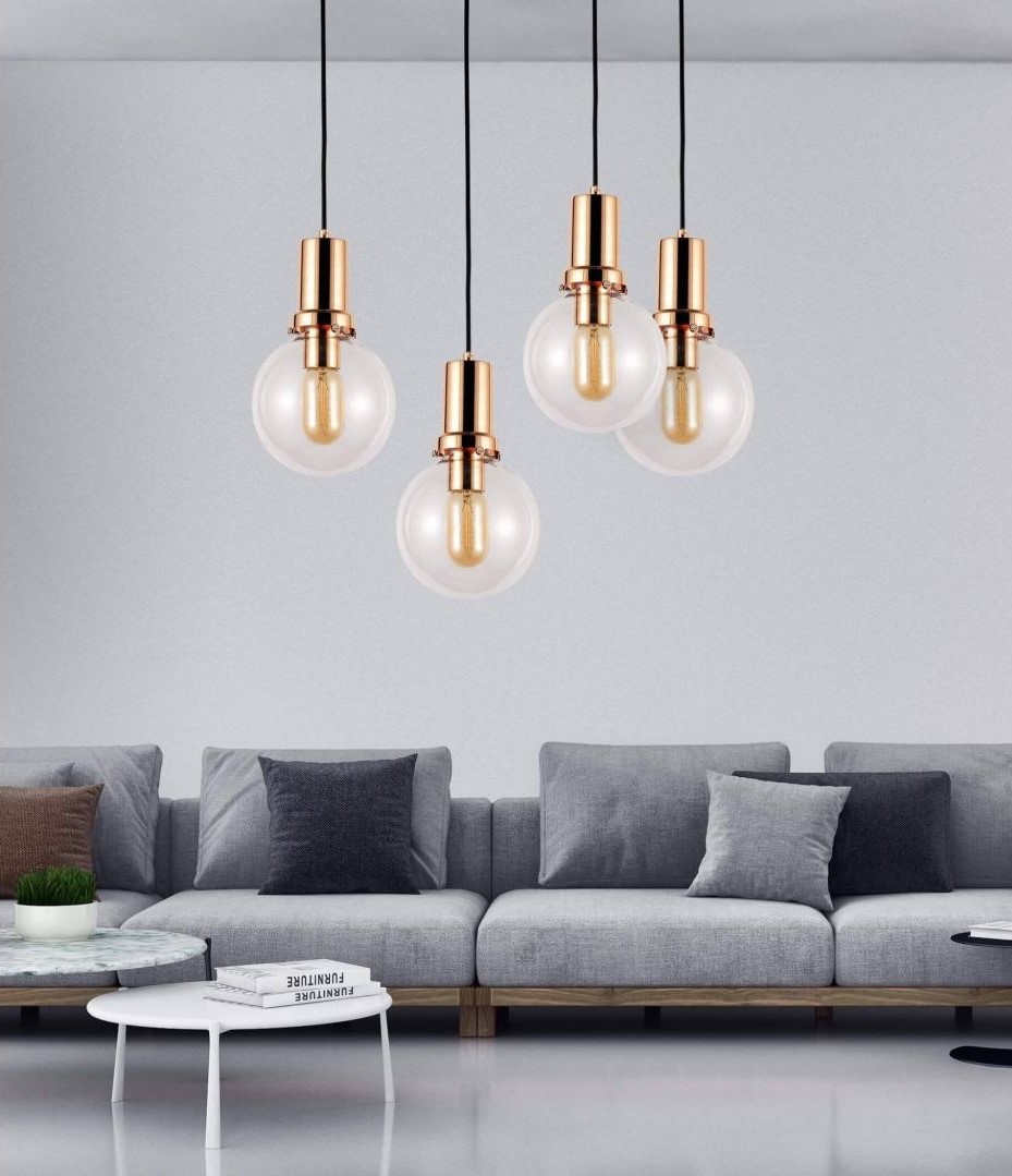 Світильник Lumina Deco Dorito LDP 1212-150 (PR + GD) alt 1