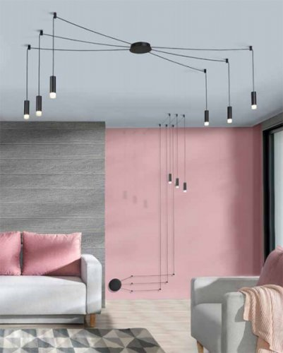 Світильник Azzardo AZ2679 Ziko G9 black 3 meters alt 2